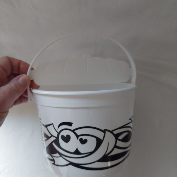 2023 McDonalds Halloween Happy Meal Boo Buckets Mummy Pail w/Stickers - Picture 4 of 4